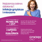 Gynoxin Uno 600 mg, 1 capsula molle vaginale