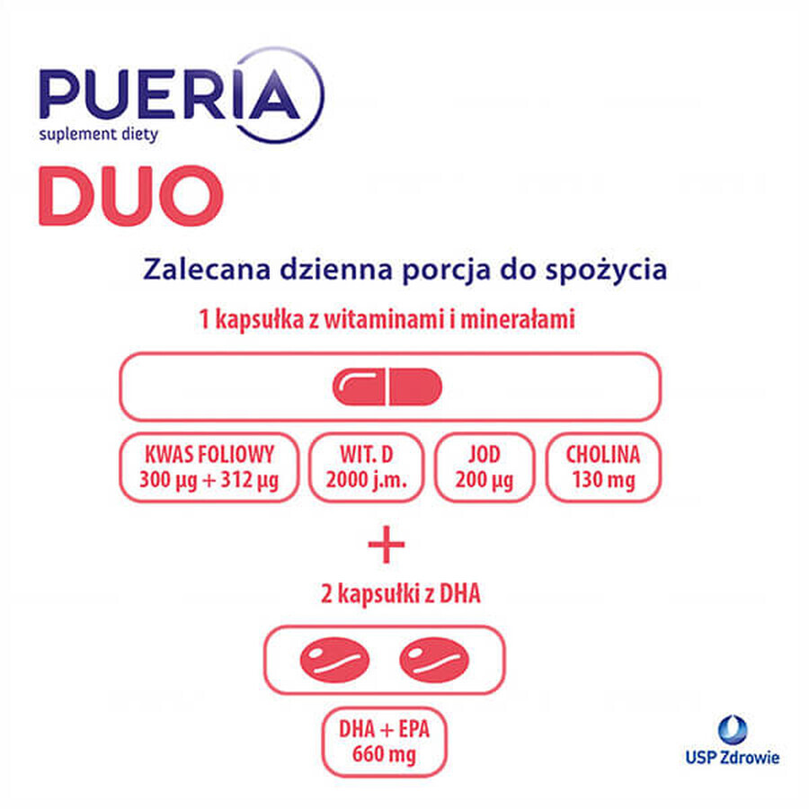 Pueria Duo, 90 capsules