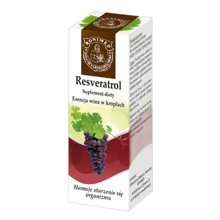 Resveratrol, krople, 20 ml