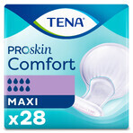 Tena Comfort ProSkin, anatomische luiers, Maxi, 28 stuks