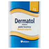 Dermatol Aflofarm, polvo medicinal, 2 g x 1 sobre