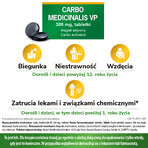 Carbo medicinalis VP 300 mg, geactiveerde houtskool, 20 tabletten