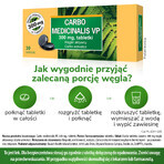 Carbo medicinalis VP 300 mg, geactiveerde houtskool, 20 tabletten