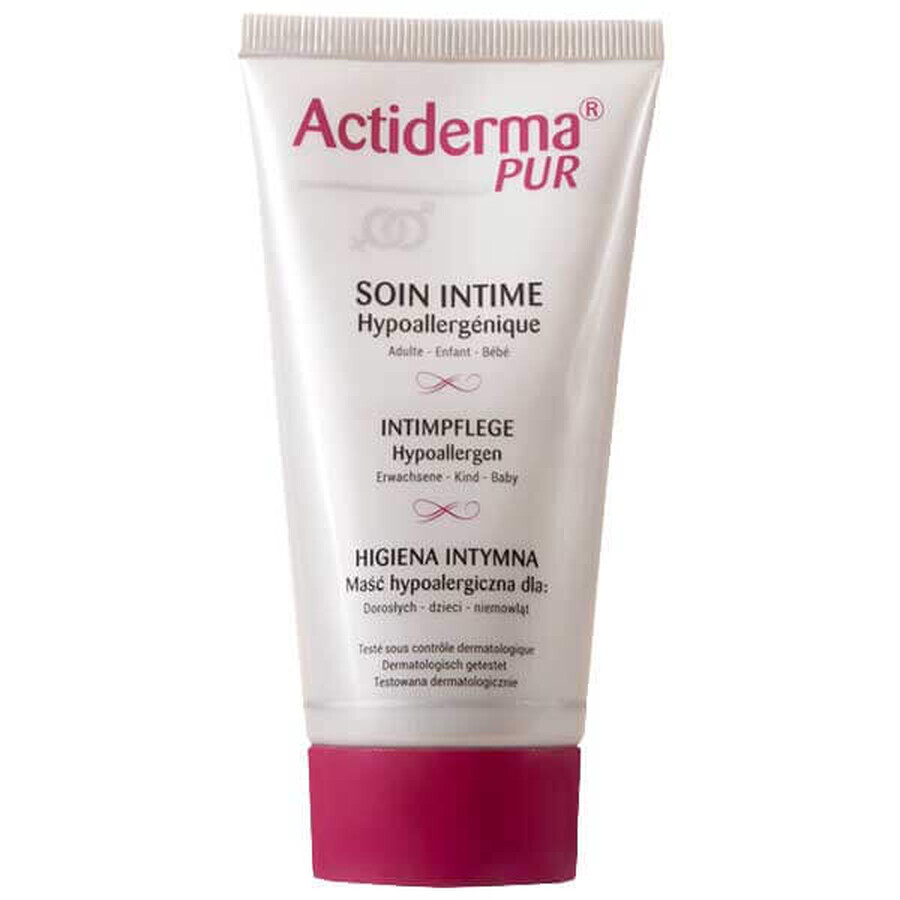 Actiderma Pur Intieme Hygiëne, hypoallergene zalf voor baby's, kinderen en volwassenen, 75 ml