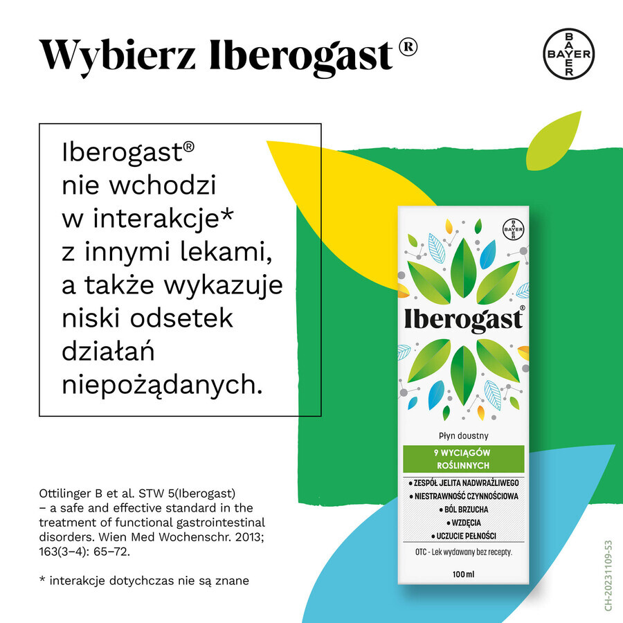 Iberogast, oraal vloeibaar, 100 ml