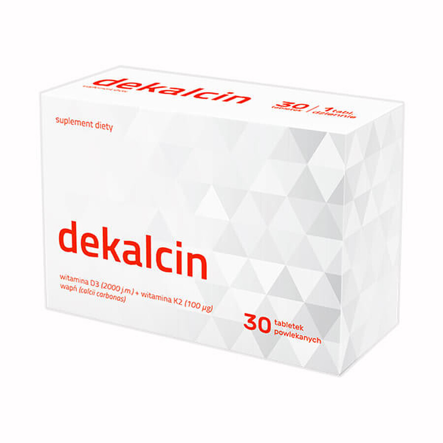 Dekalcin, 30 filmomhulde tabletten