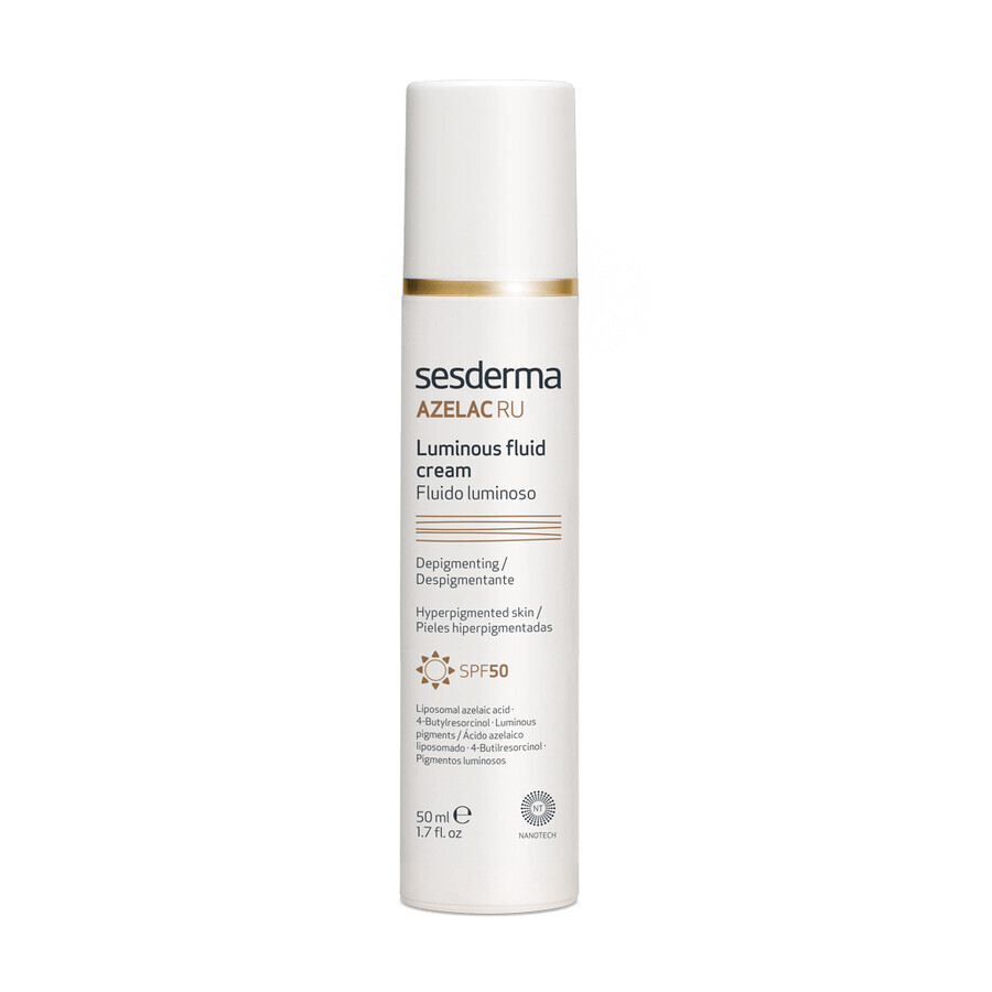 Sesderma Azelac RU, emulsie iluminatoare SPF 50+, 50 ml