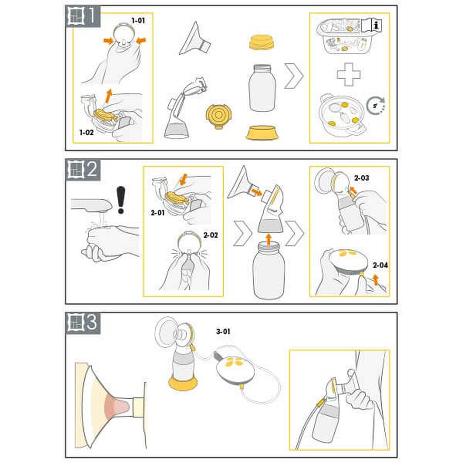 Medela Solo, tiralatte elettrico, singolo, bifasico, 1 pz.