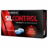 Silcontrol 25 mg, 4 filmomhulde tabletten