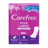 Carefree sanitary pads, plus large, aloe vera flavor, 48 pcs