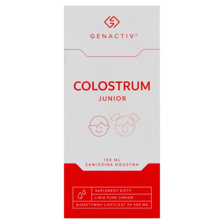 Genactiv Junior Colostrum, orale suspensie, 150 ml