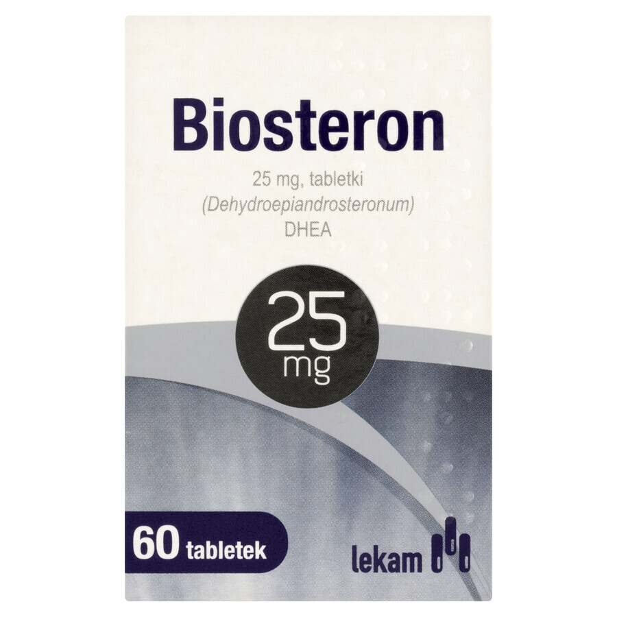 Biosterone 25 mg, 60 tablets