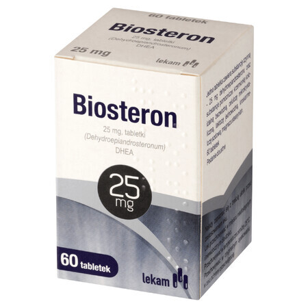 Biosterone 25 mg, 60 tablets