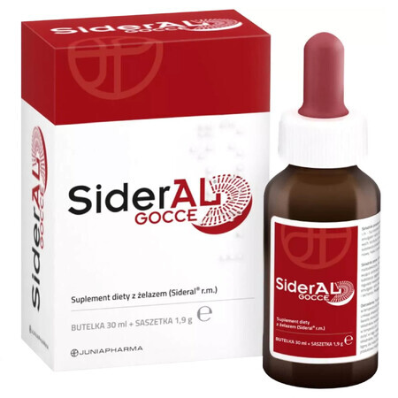 Sideral GOCCE, fles, 30ml + poeder in zakje 1,9g 