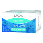 Symphar, NaCl 0,9% fysiologische oplossing, ampullen, 50 x 5 ml