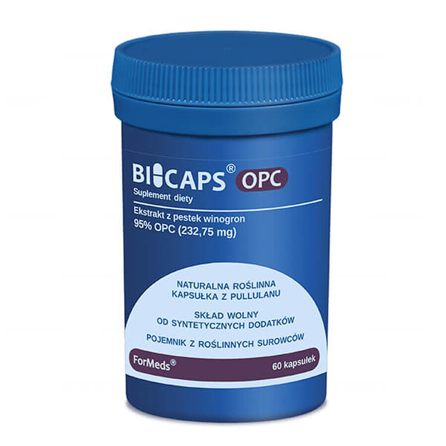 ForMeds Bicaps OPC Grape Seed Extract, 60 capsules