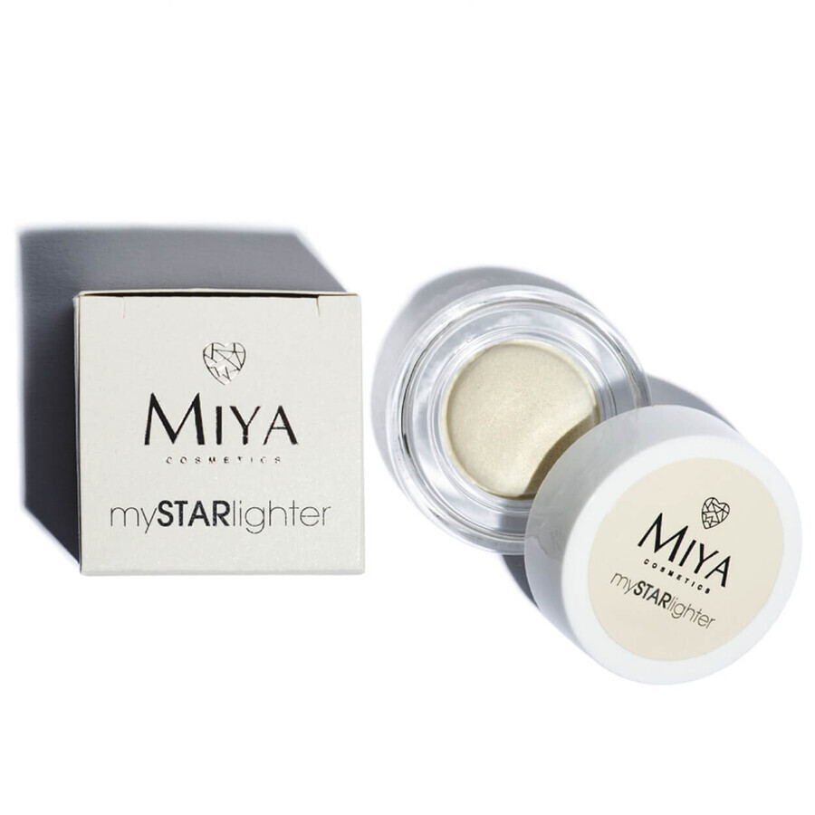 Miya mySTARlighter, natural cream highlighter, Moonlight Gold, 4 g