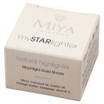 Miya mySTARlighter, natural cream highlighter, Moonlight Gold, 4 g