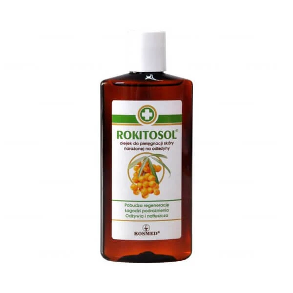 Rokitosol, olie voor huid met risico op decubitus, 150 ml