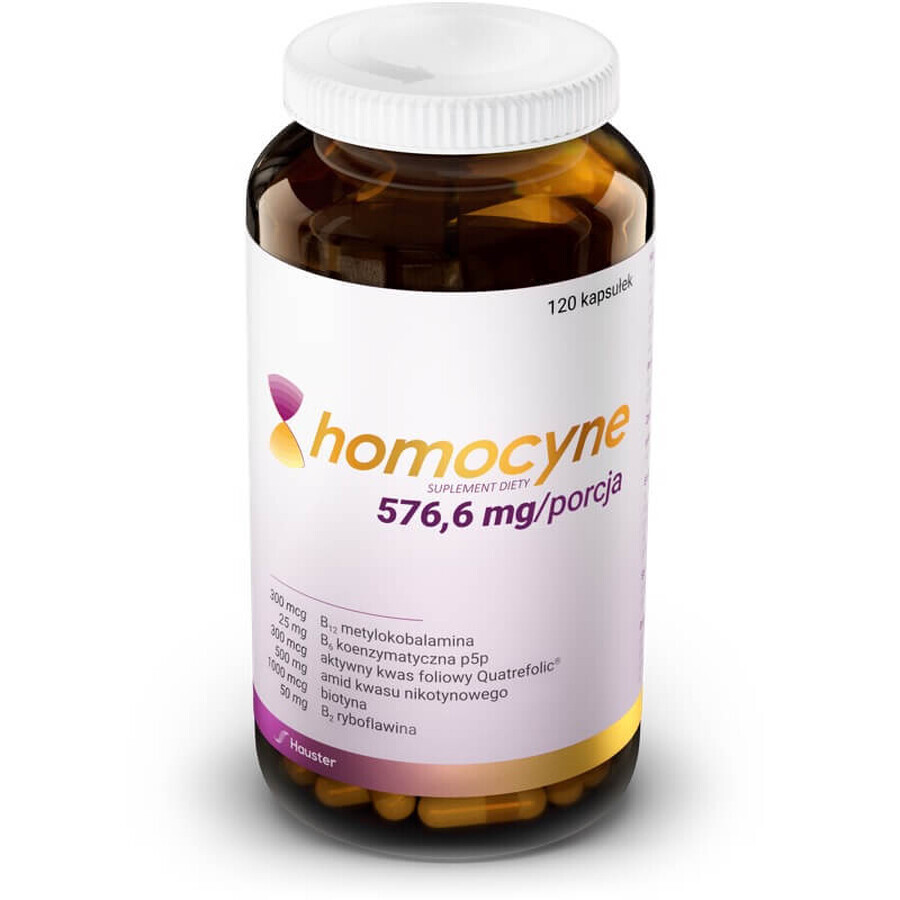 Hauster Homocyne, 120 capsules