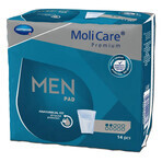 MoliCare Premium Men Pad, assorbenti anatomici, 2 gocce, 14 pezzi