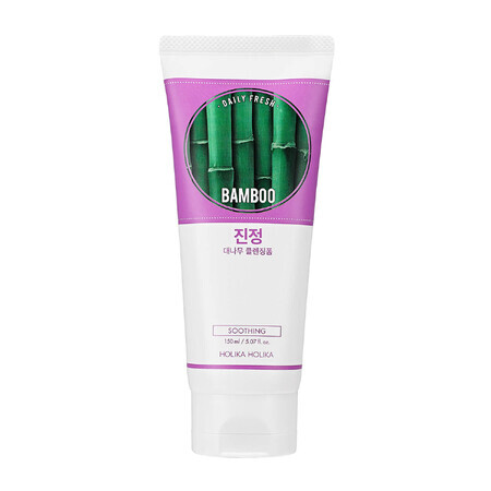 Holika Holika, Daily Fresh Bamboo, spumă de curățare facială, bambus, 150 ml