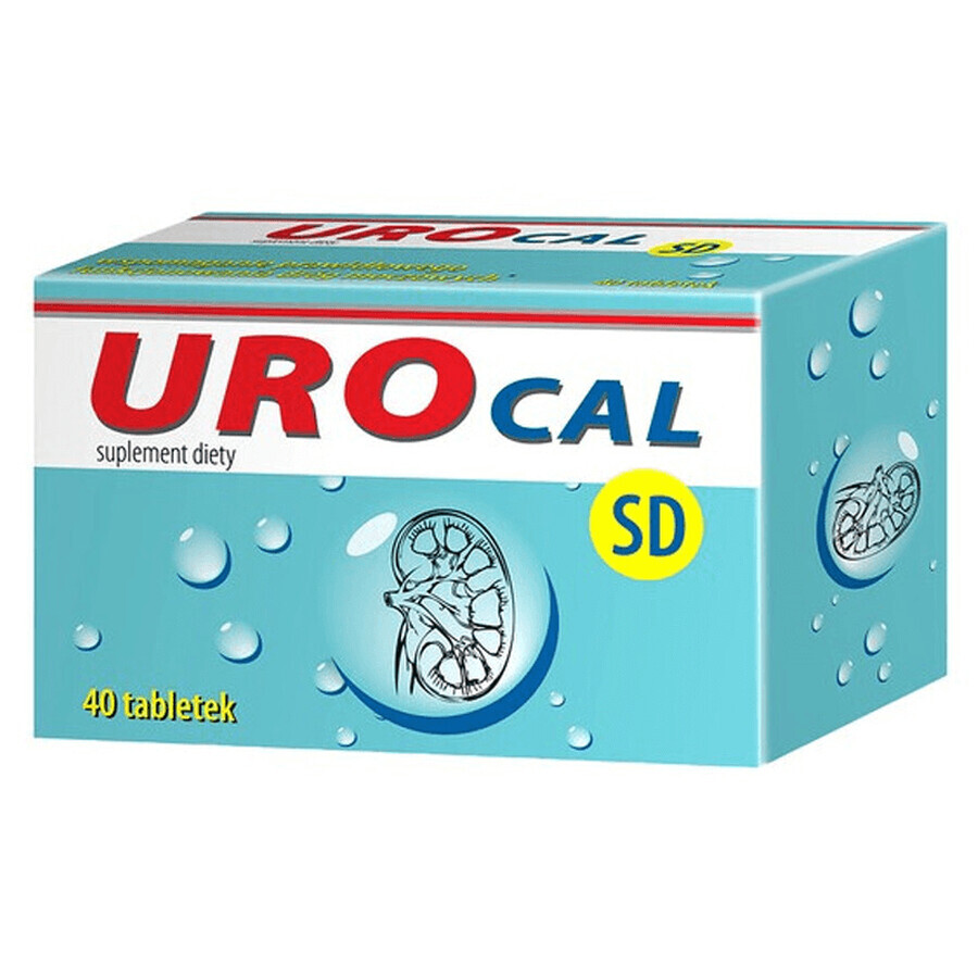 Urocal SD, 40 comprimés