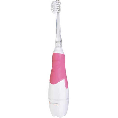 Meriden Kiddy, brosse à dents sonique pour enfants, rose, 0-4 ans, 1 pièce