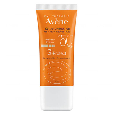 Avene B-Protect Sun, leche protectora para el rostro, piel sensible, FPS 50+, 30 ml