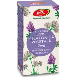 Plantaardige Melatonine 3mg N168, 20 capsules, Fares