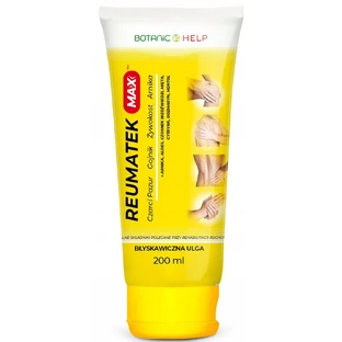 Botanic Help Reumatek Max, Massage Gel, 200 ml