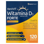 XeniVit Vitamine D3 4000 IE Forte, 120 capsules BEPERKTE VERPAKKING