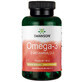 Swanson Omega-3 Visolie &amp;amp; vitamine D, citroensmaak, 60 gelcapsules