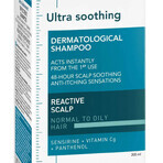 Vichy Dercos Ultra Soothing, ultra-beruhigendes Shampoo, normales und fettiges Haar, 200 ml