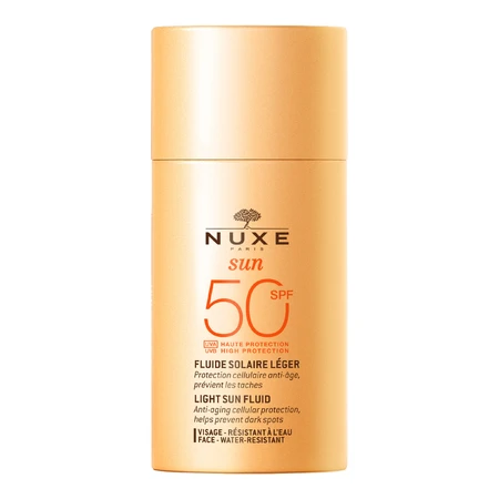 Nuxe Sun, light cream with high protection SPF 50, normal and combination skin, 50 ml