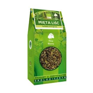 Dary Natury Mięta Liść, herbatka ekologiczna, 100 g