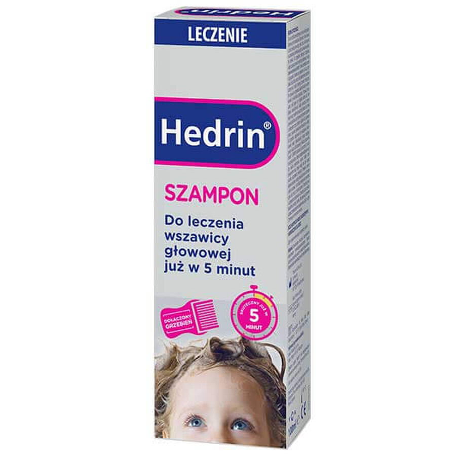 Hedrin Treatment, shampoo voor de behandeling van hoofdluis, 100 ml