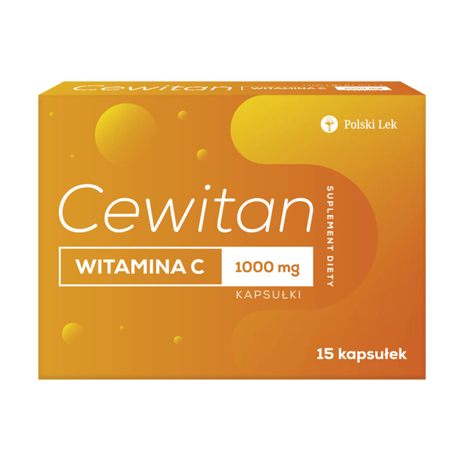 Cewitan Vitamine C 1000 mg, 15 capsules