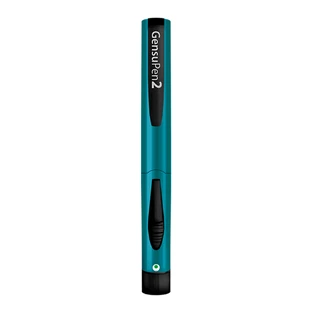 GensuPen 2, automatic insulin injector, turquoise
