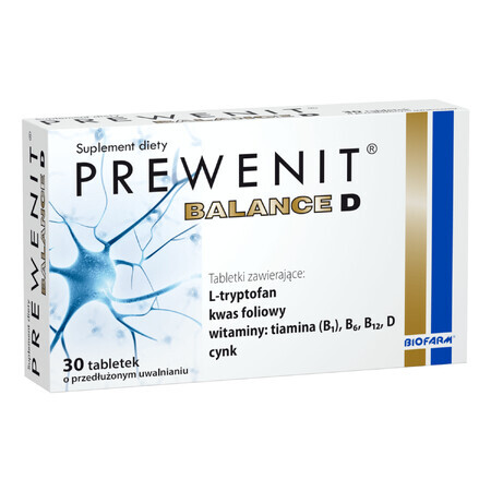 Prewenit Balance D, 30 compresse