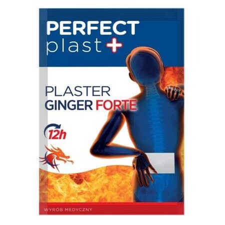 Perfect Plast+ Ginger Forte, wärmendes Pflaster, 12 cm x 18 cm, 1 Stück