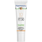 Pharmaceris F Matte-Minerale-Correctie, minerale matterende dermovloeistof, 10 Licht, SPF 30, 30 ml