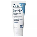 CeraVe, crema de manos regeneradora, piel muy seca y deshidratada, 100 ml