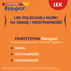 Famotidine Ranigast 20 mg, 20 comprimés pelliculés