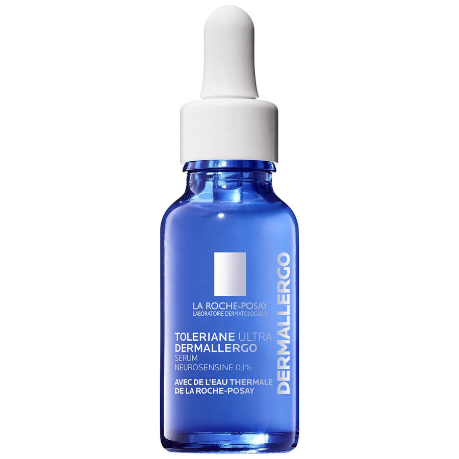 La Roche-Posay Toleriane Ultra Dermallergo, sérum hidratante calmante, pieles sensibles y con tendencia alérgica, 20 ml