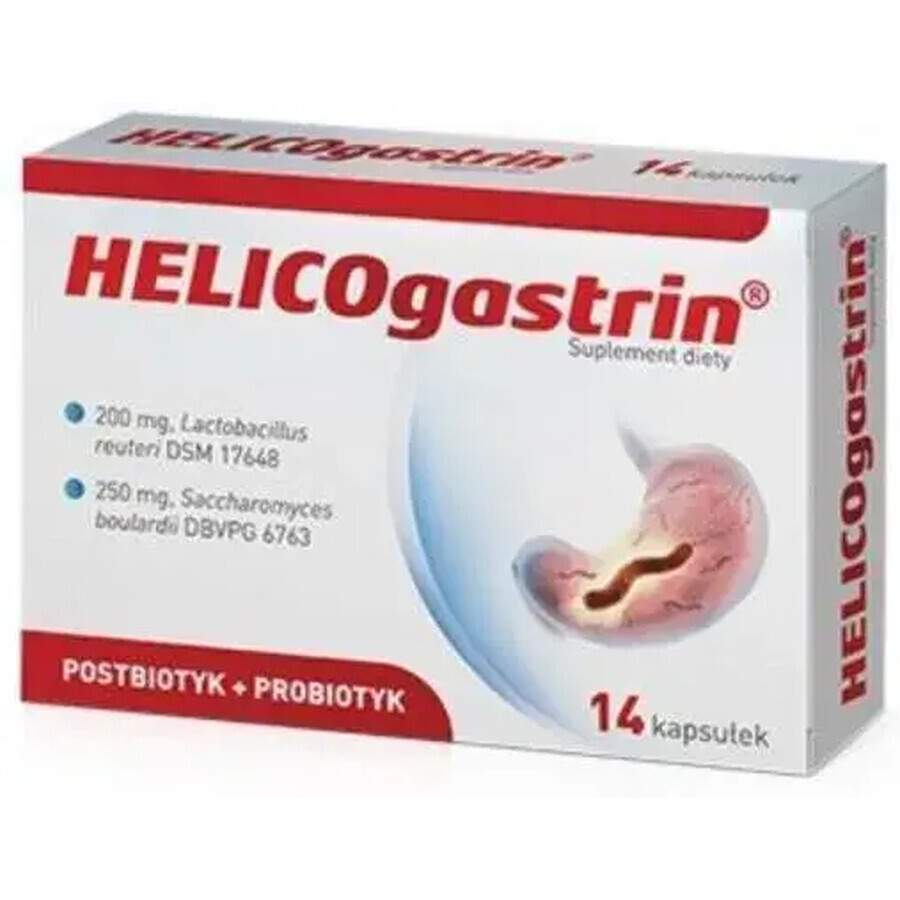  Helicogastrin, 14 capsules