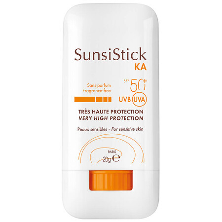 Avene SunStick KA, protective stick for face and body, SPF 50+, 20 g