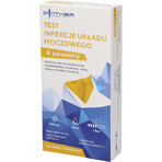 Diather Urinary Tract Infection Test, test à domicile pour la détection des leucocytes, du sang, des nitrites et des protéines dans l'urine, pour les enfants et les adultes, 1 pièce