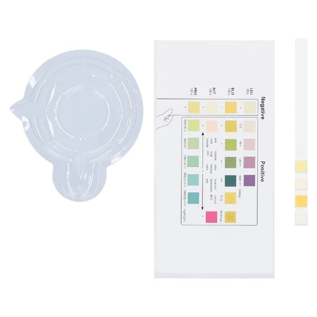 Diather Urinary Tract Infection Test, test domiciliare per la rilevazione di leucociti, sangue, nitriti e proteine nelle urine, per bambini e adulti, 1 pezzo