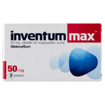 Inventum Max 50 mg, 2 comprimidos masticables